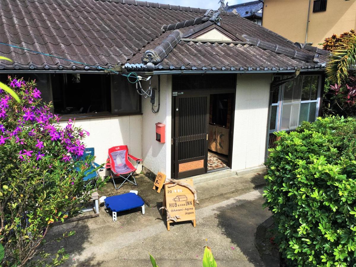 奄美ゲストハウス Hub A Nice Inn Setouchi  Eksteriør billede